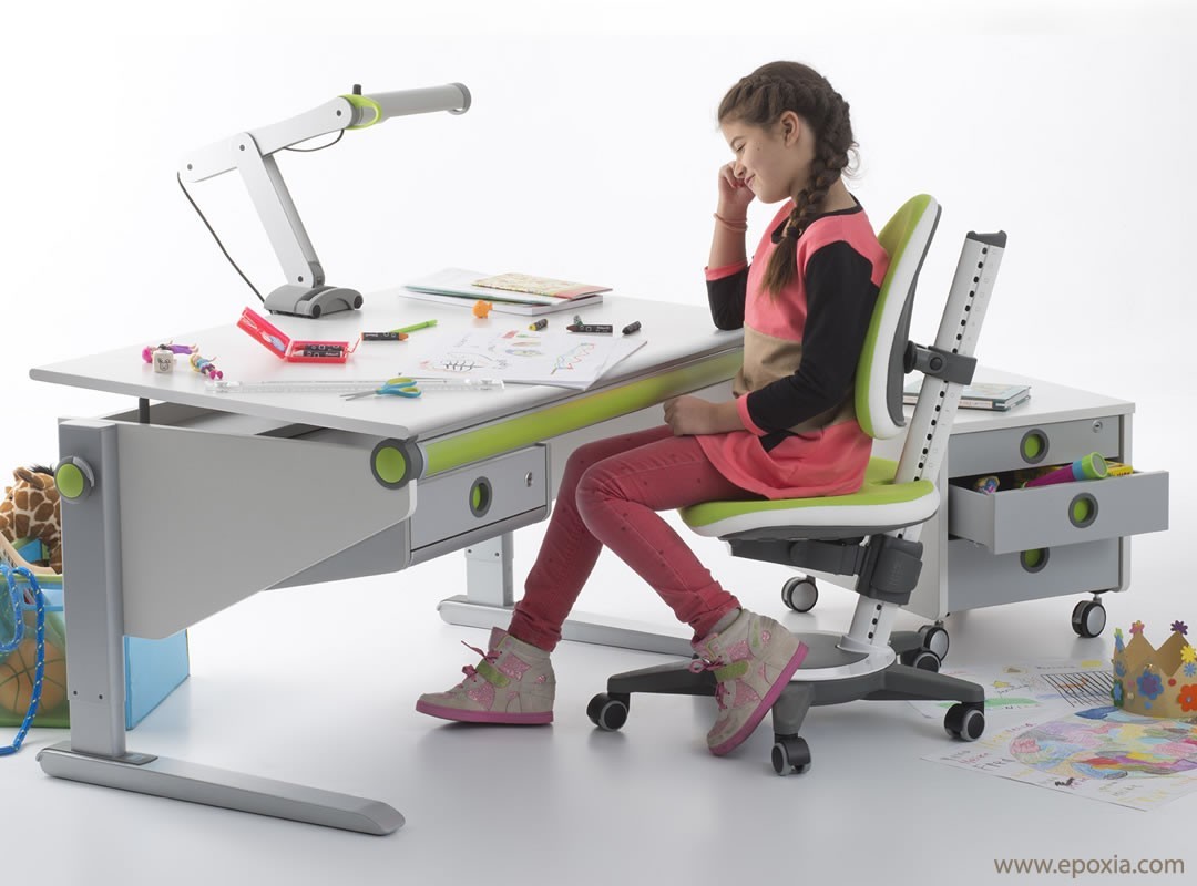 Bureau Champion Moll pour enfant - Epoxia mobilier