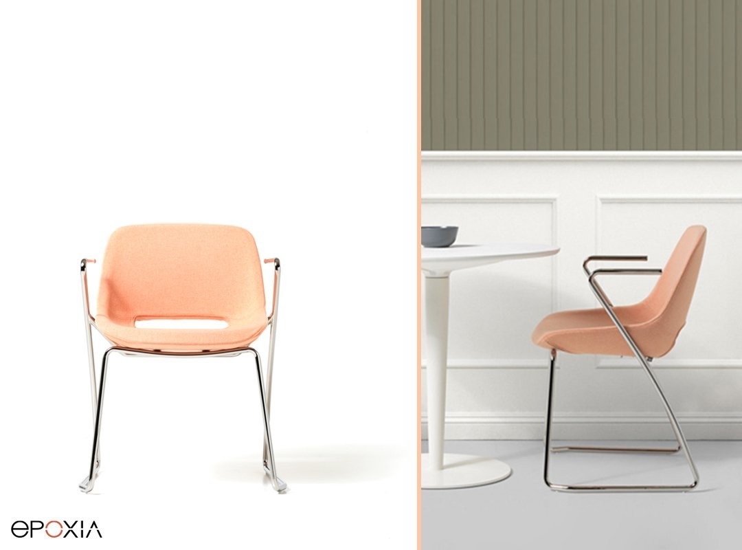 Chaises et fauteuils visiteurs, fixes ou pivotants, Clea et Clea Plus ...
