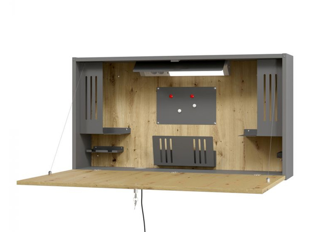 Bureau mural Mini Office par Epoxia - Epoxia mobilier