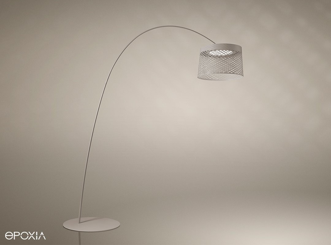 Lampe plafond noire Twiggy de Marc Sadler, Foscarini