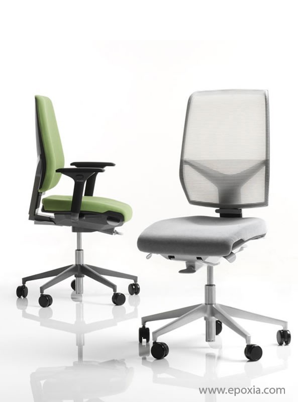 Fauteuil Giroflex 68 dossier rembourré ou résille