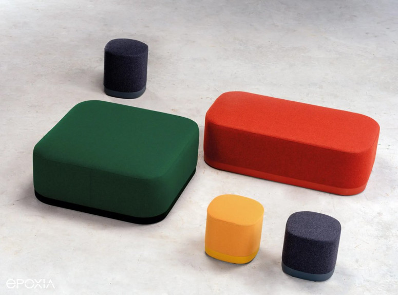 Collection poufs Puck
