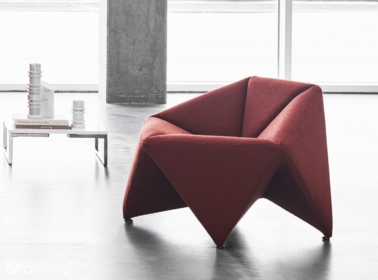 Fauteuil design Fold origami