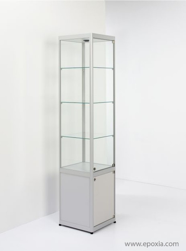 Armoire vitrine en verre Pictor longueur 40 cm