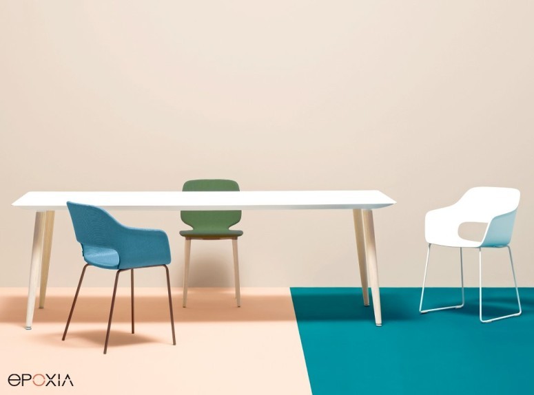 Collection Babila Fauteuils et Chaise par Pedrali