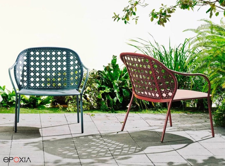 Fauteuils outdoor Brise par Gervasoni