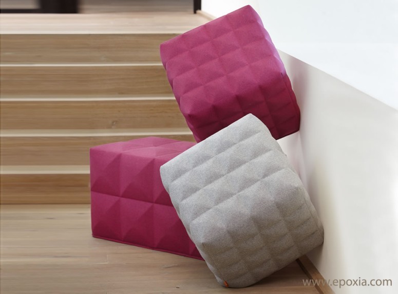 Poufs BuzziCube 3D Solo 16SQ