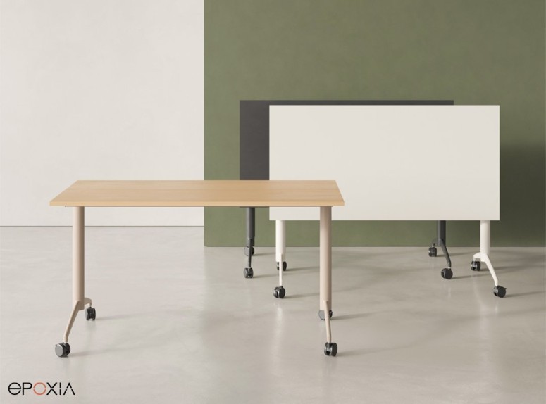 Tables rabattables et juxtaposables Carma par Akaba
