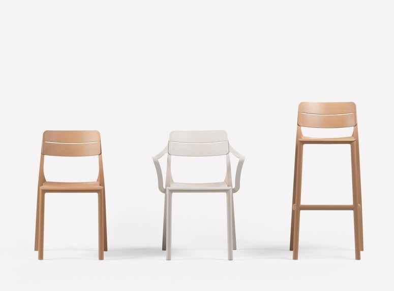 Collection de chaises indoor outdoor Cassia design et robustes