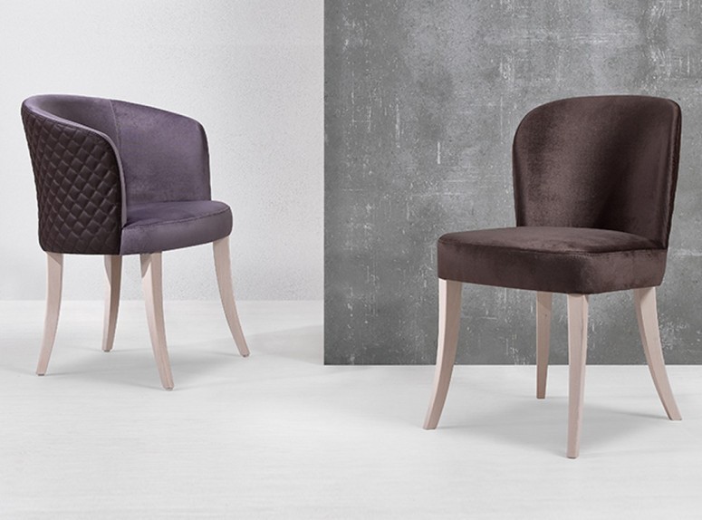 Chaises et fauteuils de la gamme Mary