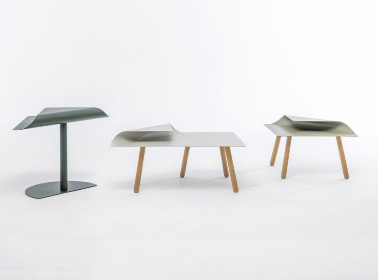 Collection de tables basses Nivo par Casala