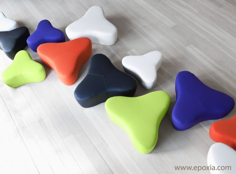 Collection poufs Chat