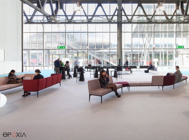 Exemple compositions banquettes Pedrali collection Social