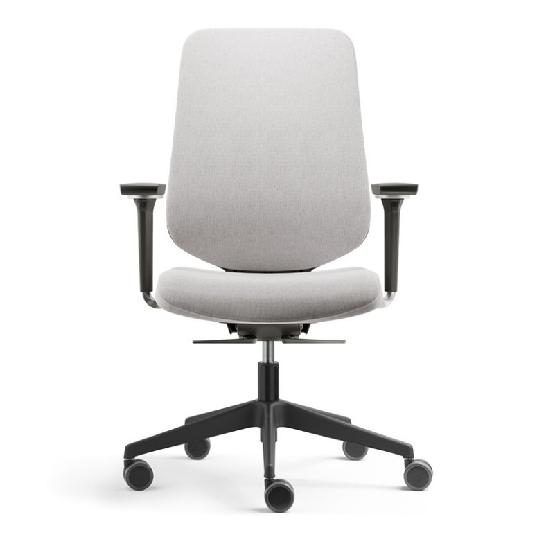 Fauteuil de bureau ergonomique Dot Pro dossier résille tapissée