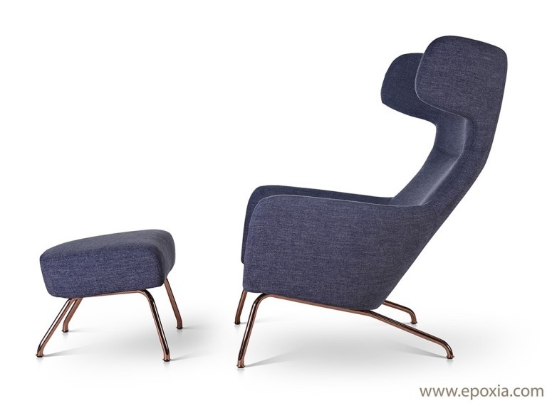Fauteuil avec repose-pieds Havana