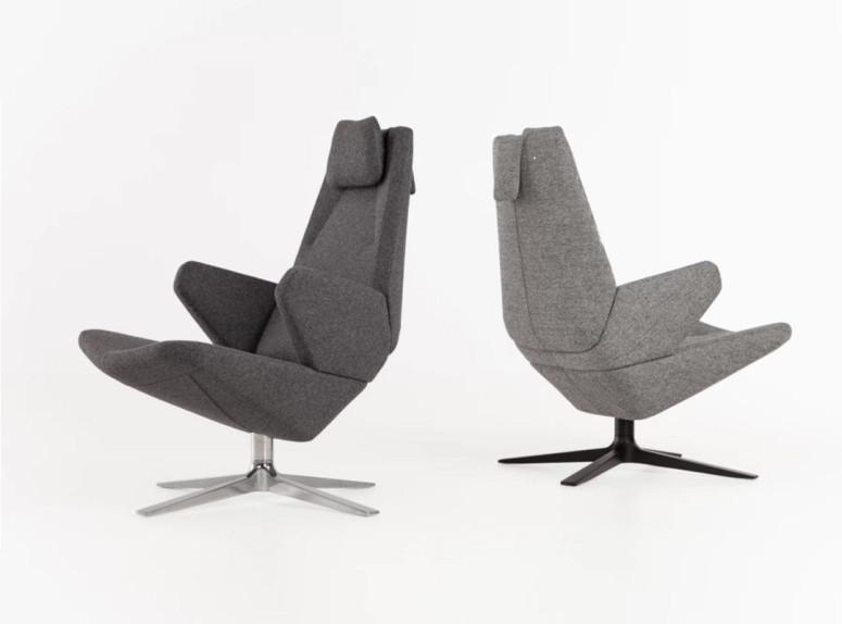 Nouveau fauteuil Trifidae par Prostoria, confort et design