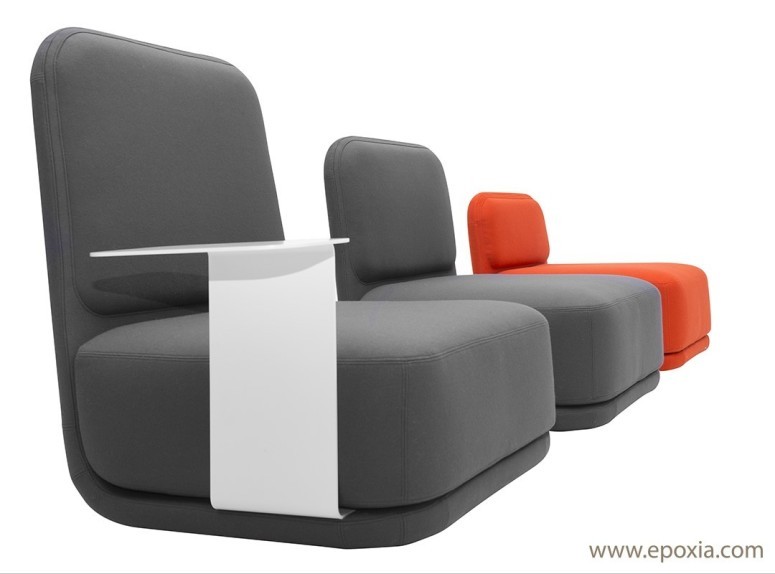 Fauteuil avec tablette écritoire Standby