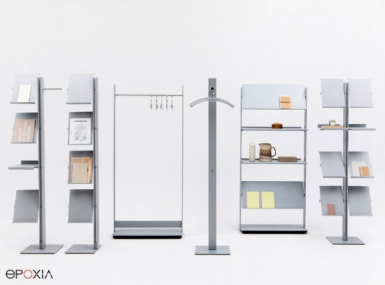 Porte-brochures Flexxible, Simple, Double ou Large