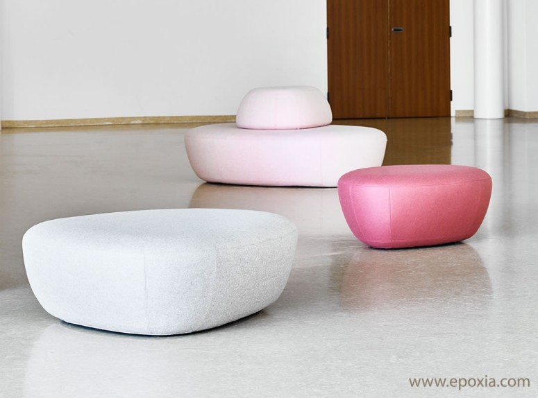 Poufs design Sisters