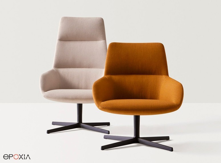 Fauteuil Dunas Lounge, 2 hauteurs de dossier 