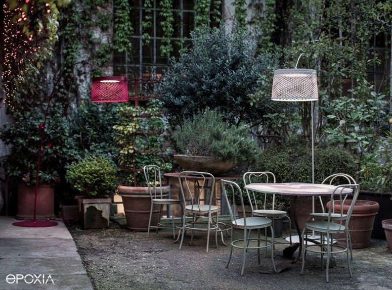 Lampadaire Twiggy Grid Outdoor par Foscarini