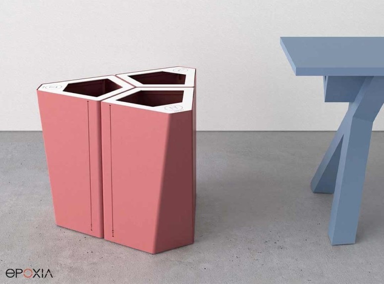 Poubelles de recyclage Kite Mini