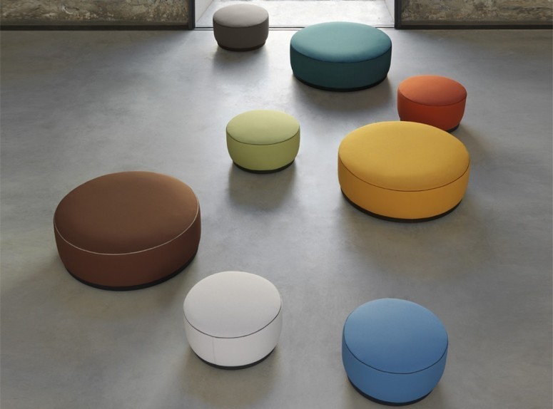 Collections de poufs Agora