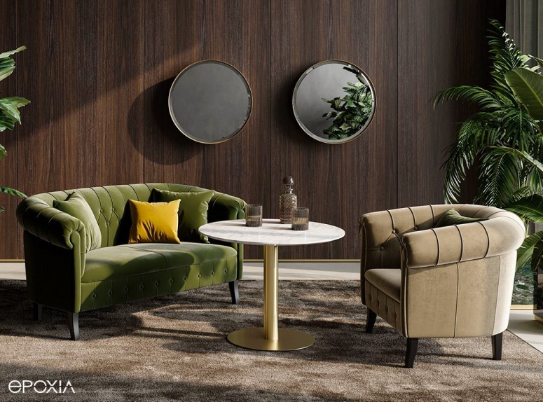 Collection Prince, canapé et fauteuil