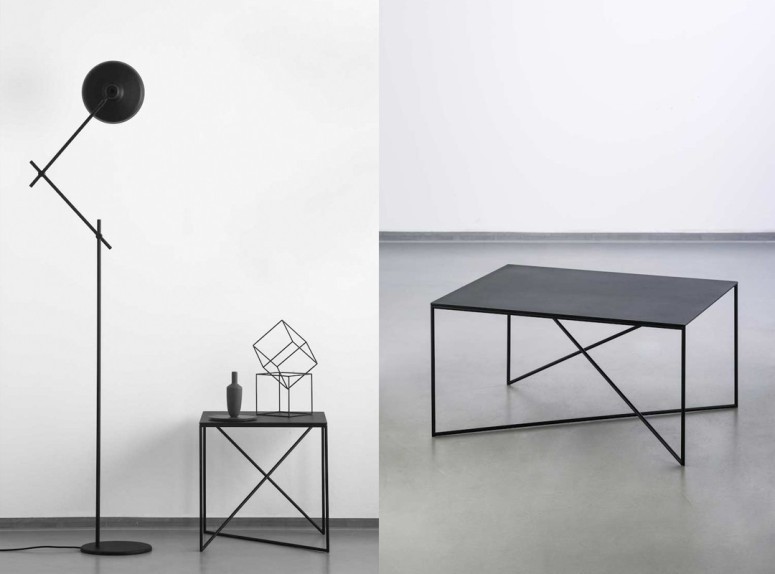 Tables basses Dot, disponibles en 2 tailles et 6 couleurs.