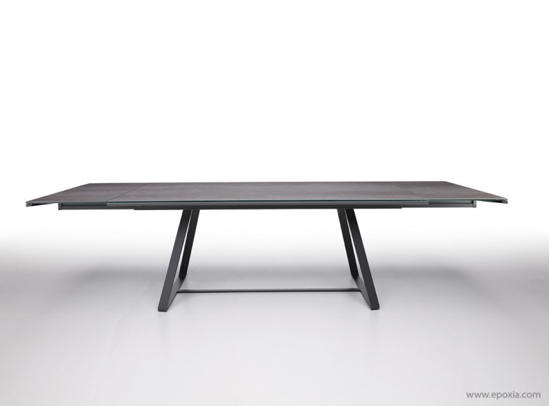 Table extensible plateau céramique Alfred