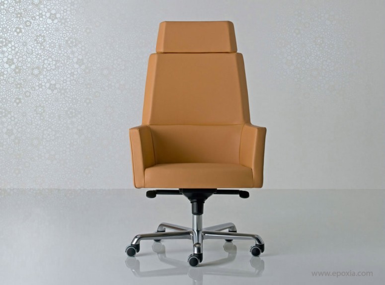 Fauteuil direction web cuir