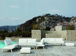 Fauteuil et canapé modulable outdoor Samuraï par Myyour