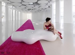 Banc Lava, par Karim Rashid pour Vondom 