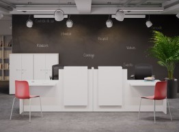 Banque d'accueil Fifty-Fifty