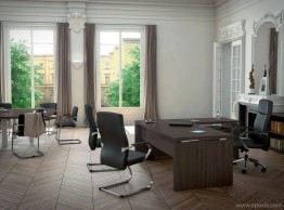 Bureau direction Xenion mélaminé