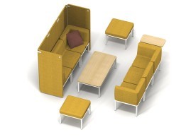 Système d'assises modulaires Lotua 