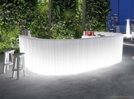 Comptoir outdoor lumineux FROZEN