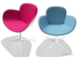 Fauteuil d'accueil Coccola  Marco Maran