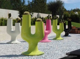 Grand pot pour intérieur ou extérieur Cactus