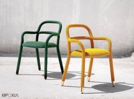 Chaise et fauteuil Pippi par Midj