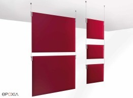 Panneaux acoustiques suspendus Snowsound