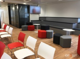 Gradins sur-mesure par Epoxia