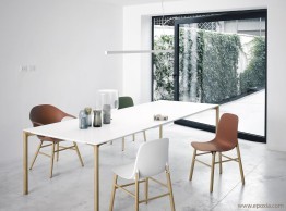 Table Boiacca Wood par Kristalia