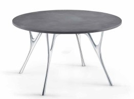 Table de réunion Pegaso en béton ou résine
