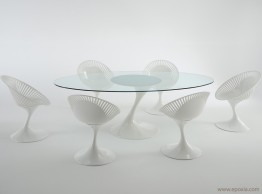 Table verre Atatlas