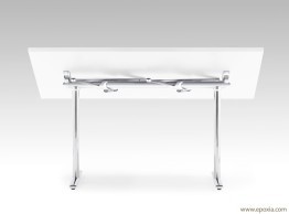 Table de réunion rabattable Tempest