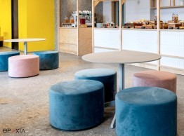 Pouf et tabouret bas Wow