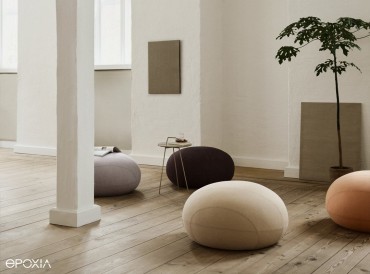 Collection pouf design Cut