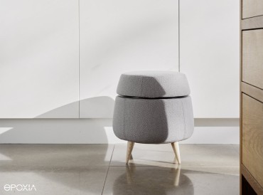 Pouf avec coffre de rangement Pod