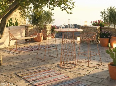 Tabourets hauteur bar collection Bolina, raffinement et design